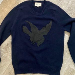Gucci navy sweater